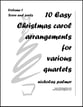 10 Christmas Carols for various quartets, vol. 1 P.O.D. cover